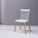 thumbnail image 1 of Silla S-51 Blanco / Cafe Claro, 1 of 5