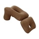 thumbnail image 3 of Almohada Para Siesta, Cojín Portátil, Almohada Lumbar, Almohada De Espuma Viscoelástica Cómoda, Color Marrón, 3 of 5