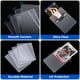 thumbnail image 3 of Fundas para Cartas Arjiekwei Top Loaders 3x4in para Cartas Deportivas, 3 of 6