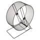 thumbnail image 1 of Rueda de ejercicio de para hámster de hierro, rueda silenciosa para correr con conejillo de indias, antideslizante para ratón rata Gerbil con , 26x15x28.5cm, 1 of 5