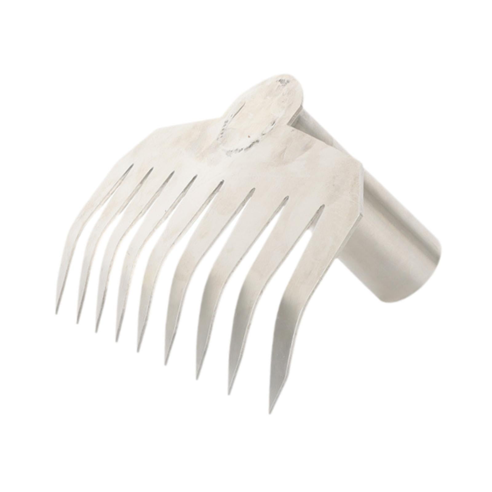 Magideal - Manual De Extracción De Malezas De Rastrillo Weds Turling Tool 9 Claw, Weeds Desarmando Herramienta Garden Garden Weeed Turly Turly Para Jardinería De