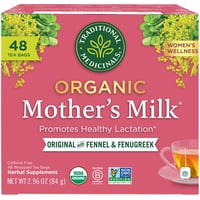 Leche Materna Orgánica Tea Traditional Medicinals, 48 Bolsas