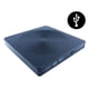 thumbnail image 2 of Grabador DVD-RW Tipo C Y USB Externo Portatil Pc Notebook negro, 2 of 9