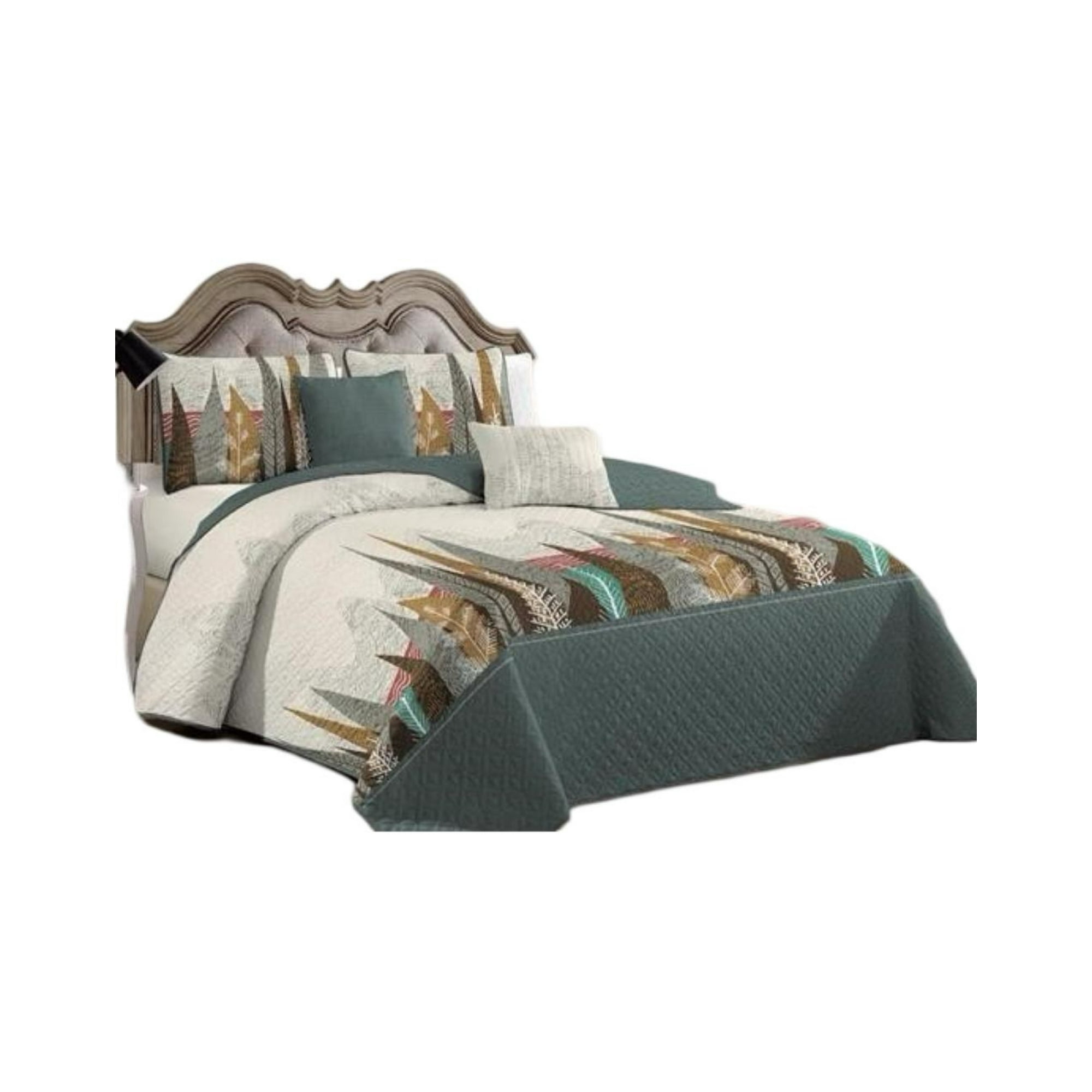 Todo Para El Hogar - Cubrecama Cobertor Quilt 2 Plaza Primera Verano