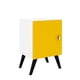 thumbnail image 1 of Velador Con Puerta Retro Blanco Amarillo, 1 of 3