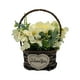 thumbnail image 3 of Planta Artificial Canastito Macetero Cordel Ovalado Deco amarillo, 3 of 8