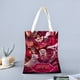 thumbnail image 2 of Hazbin Hotel Bolso de tela con estampado de lienzo para mujer, bolsa de compras reutilizable y estética, con cremallera interior, regalo para mujer,38*45cm., 2 of 6