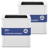 Zhianzan - Paquete De 2 Filtros De Repuesto Compatibles Con Blue Pure 211+