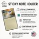 thumbnail image 3 of Dispensador Recargable Con Soporte Para Notas Adhesivas Blue Heron, 3 of 7