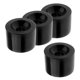 thumbnail image 1 of 4pcs 70 x 51 mm Pro Skateboard en blanco ruedas de la PU Longboard Cruiser Wheels negro, 1 of 5
