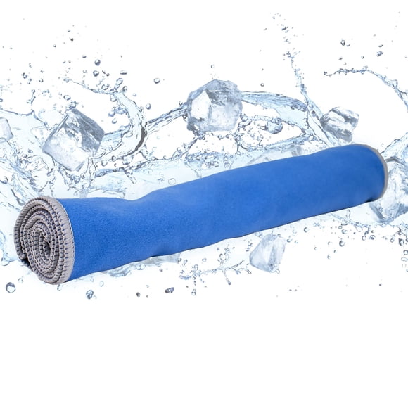 Toalla de microfibra azul FROGG TOGGS 84 × 27 cm – Enfriamiento instantáneo