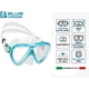 thumbnail image 2 of Máscara Cressi Ikarus de 2 lentes transparente/verde aguamarina para adultos, 2 of 4