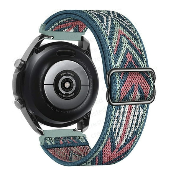 Correa Nylon Para Galaxy Watch 4 / 5 Active 1 2 Amazfit Gt2 Gts Green Arrow