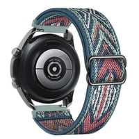 Genérico - Correa Nylon Para Galaxy Watch 4 / 5 Active 1 2 Amazfit Gt2 Gts Green Arrow