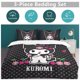 thumbnail image 5 of Kuromi And My Melody Duvet Cover Set 3-Piece Bedding Set Soft Warm And Comfortable Soft Bed Set for Bedroom All Season, 5 of 5