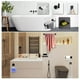 thumbnail image 2 of Set De 7 Accesorios De Baño Acero Inoxidable Negro Y Plata, 2 of 3