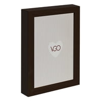 Vgo - Marco 10X15 Madera Tipo Box Mdf1015 Neg