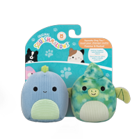 Pack 2 Peluches 10 Cm Para Mascotas Squishmallows