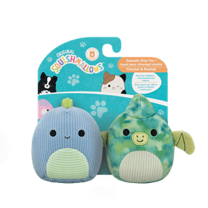 Pack 2 Peluches 10 Cm Para Mascotas Squishmallows