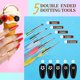 thumbnail image 3 of Set de pinceles para nail art Teenitor con piedras y stickers, 3 of 3