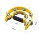 thumbnail image 3 of Pandero Media Luna8,5” TR-4 Amarillo - PA-G3E3, 3 of 3