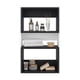 thumbnail image 4 of Mueble Auxilar Muro Baño Eco Blanco Y Wengue, 4 of 9