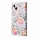 thumbnail image 5 of FOXDOCK Funda Tipo Cartera Floral para iPhone 14 Plus ,Funda con Tapa de Cuero PU, Protección Antigolpes con Ranuras para Tarjetas y Soporte, 5 of 5