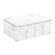thumbnail image 3 of Organizador de bolsas de té Caja de almacenamiento multipropósito con compartimentos con tapa de té Bolso de té Organizador de cocina para gabinete de, 3 of 5