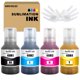 thumbnail image 1 of Botellas de tinta SHUOLEI T49M para sublimación, 4 × 140 ml, compatibles, 1 of 6
