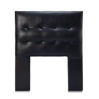 Espumaquel - Respaldo 1 Plaza Pu Negro Cp Alice