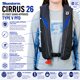 thumbnail image 5 of Dispositivo de Flotación Personal BLUESTORM Cirrus26 Automático PFD, 5 of 9