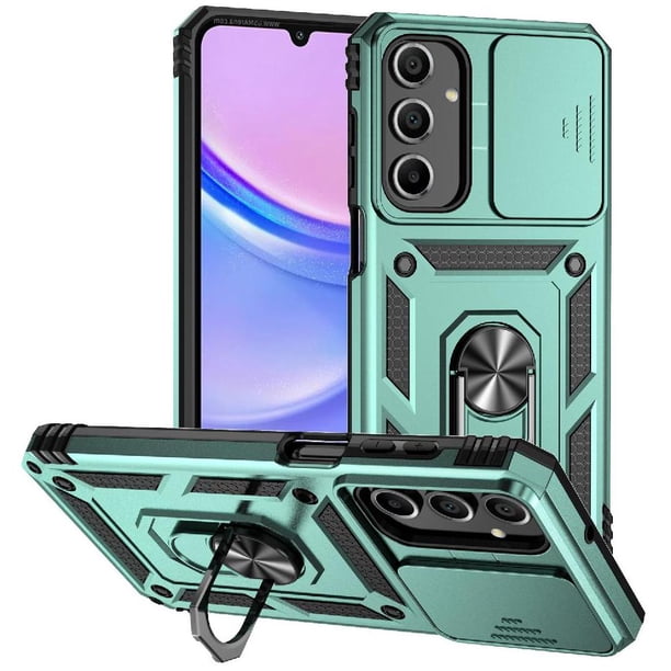 Estuche GANGXUN para Samsung Galaxy A16, soporte giratorio 360°, estilo mecánico y magnético
