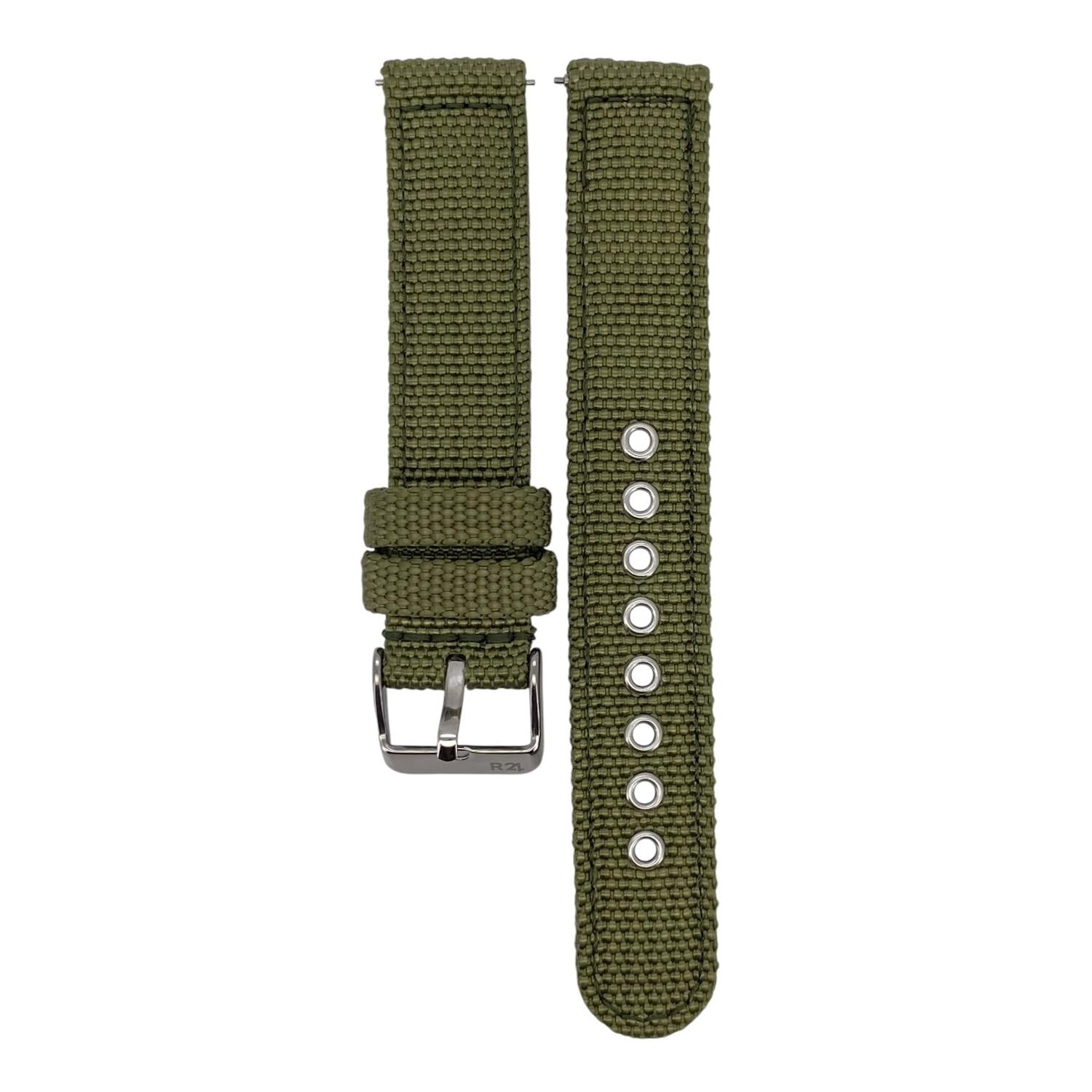 Correa Reloj Nylon R24 Seal Quick Release Verde