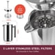 thumbnail image 4 of Cafetera French Press living 600 Ml Acero Inoxidable, 4 of 7