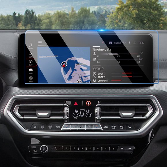 Protector de pantalla TTCR-II compatible con BMW X3 X4 de 2024
