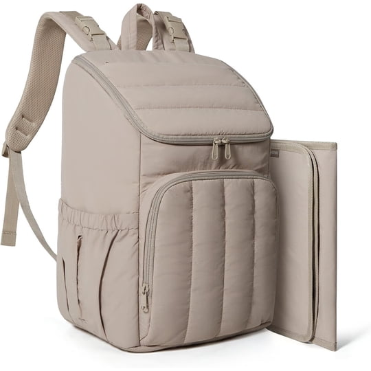 Mochila Maternal Bagsmart 25l Con 13 Bolsillos Y Mudador