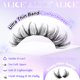 thumbnail image 3 of Kit de extensión de pestañas ALICE Lash Clusters Wispy 168 unidades 10-18 mm, 3 of 9