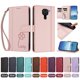 thumbnail image 4 of Funda Cartera Trébol para Xiaomi Redmi Note 9 4G con Ranuras Tarjetas y Carga Inalámbrica Rosa, 4 of 6