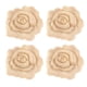 thumbnail image 2 of 4x Calcomanías De Tallado De Flores De Apliques Tallados En Madera Para Puerta Dia.2.76inch, 2 of 5