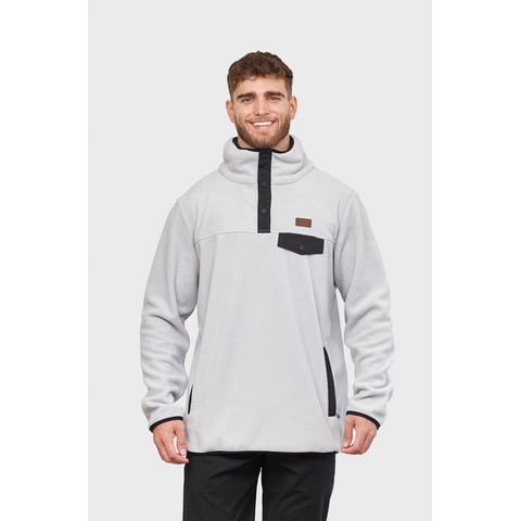 Polerón Polar Journey Gris Claro Hombre Falcone