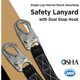 thumbnail image 2 of AFP 6 FT Single Leg Internal Shock Absorbing Safety Lanyard, 2 of 3