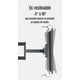 thumbnail image 4 of Soporte TV Ajustable Doble Brazo Últra Resistente 40'' A 75'' By LuBabycas, 4 of 8