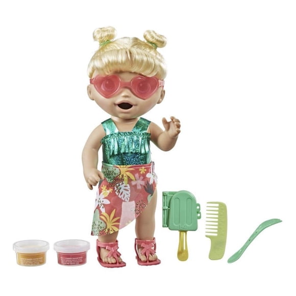 Juguete acuático Baby Alive Sunshine Snacks para comer popó