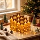 thumbnail image 2 of Velas LED sin llama Da by 12 piezas gris 5, 6, 7 y 8 in, 2 of 2