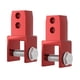 thumbnail image 5 of 2 piezas Dispositivo de elevación Almohadilla Amortiguador de extensión de altura con tornillos Piezas de repuesto universales Amortiguador trasero de Rojo, 5 of 5