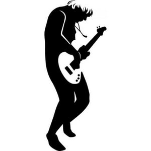 Rienda Libre Graphics - Decomural Rock Guitarist Musicians Music Ws-17811