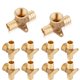 thumbnail image 1 of Conector en T PEX EFIELD 3/4" x 3/4" x 1/2" NPT - Pack de 10 unidades, 1 of 6