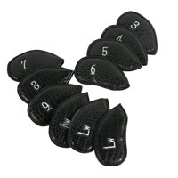 Magideal - 12 Paquetes De Funda De Hierro Para Palos De Golf, Tapas De Protección Para Palos De Golf, Accesorios De Golf Para Hombres, Funda Protectora Universal