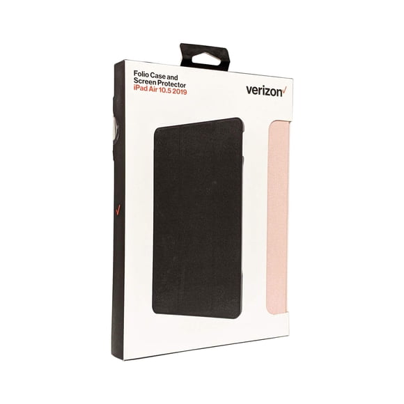 Funda Folio y Protector de Pantalla de Vidrio Templado para iPad Air 10.5 Rosa