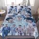 thumbnail image 1 of Kpop BTS Bedding Set Ultra Soft Bedding Set Girls Bedding Girls Duvet Cover Set for Kids Boys Teens Room Decor, 1 of 5